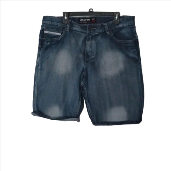 💙🌺Men's denim shorts - Picture 3 of 11